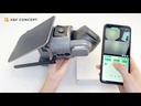 AADI Dual Lens 4K PTZ Camera WIFI with Solar Panel
