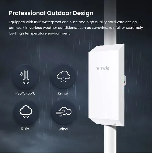 TENDA O1 CPE OUTDOOR DESIGN