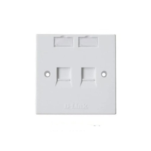 DLINK NFP-0WHI21 DUAL OUT FACE PLATE