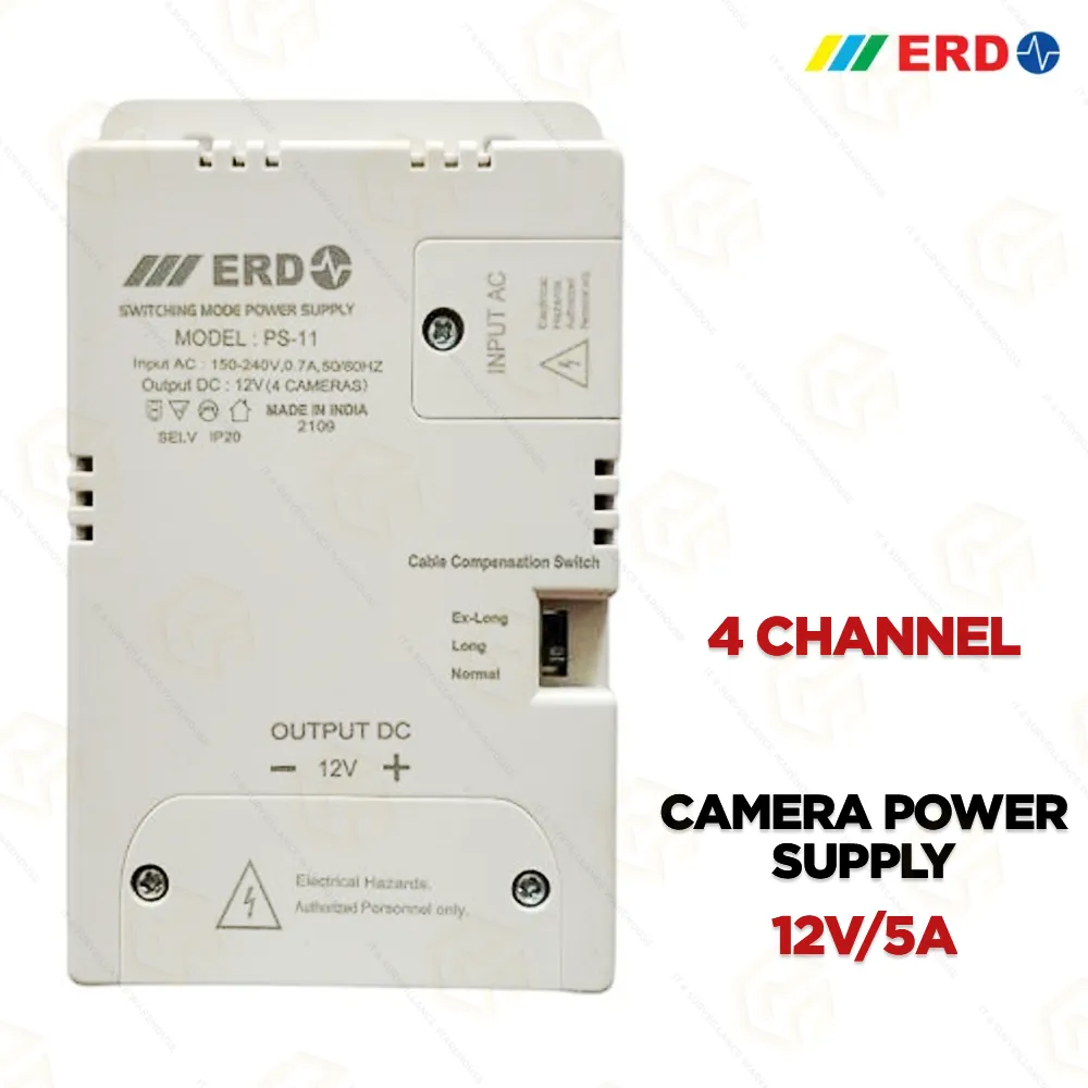 ERD PS11 CCTV SWITCHING MODE POWER SUPPLY