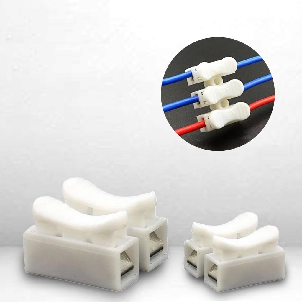 AADI PRESS FIT CONNECTORS FOR POWER LINES AND LIGHT FITTINGS (2 Way)