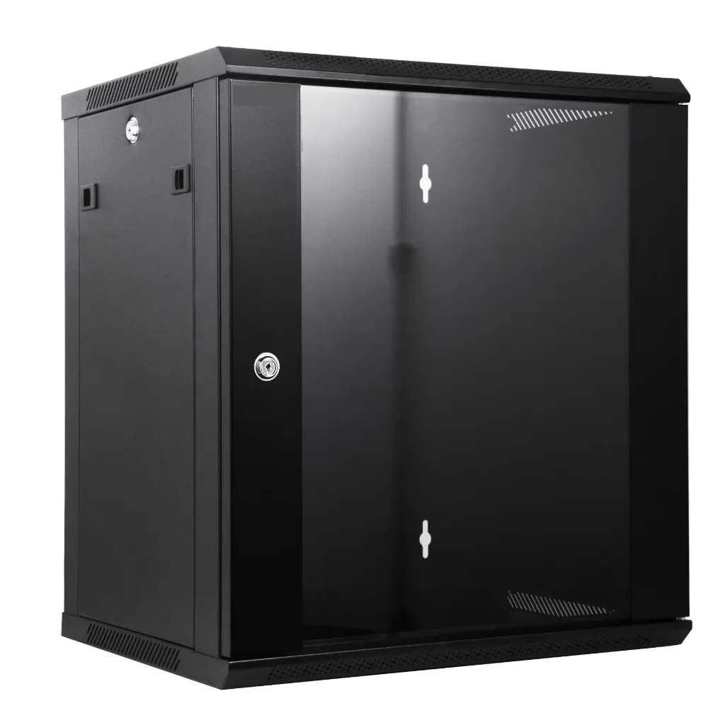 AADI 12U 400MM WALL MOUNT RACK
