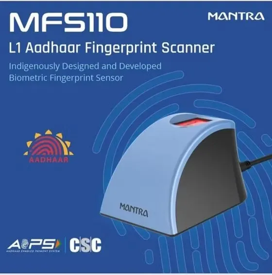 MANTRA MFS110 L1 TYPE C USB BIOMETRIC DESKTOP READER