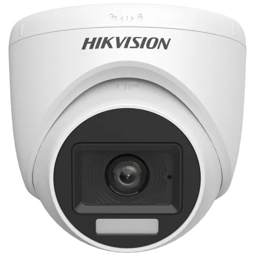 HIKVISION DS-2CE76KOT-LPFS 3K 5MP HYBRID DOME CAMERA WITH MIC (2.8MM)